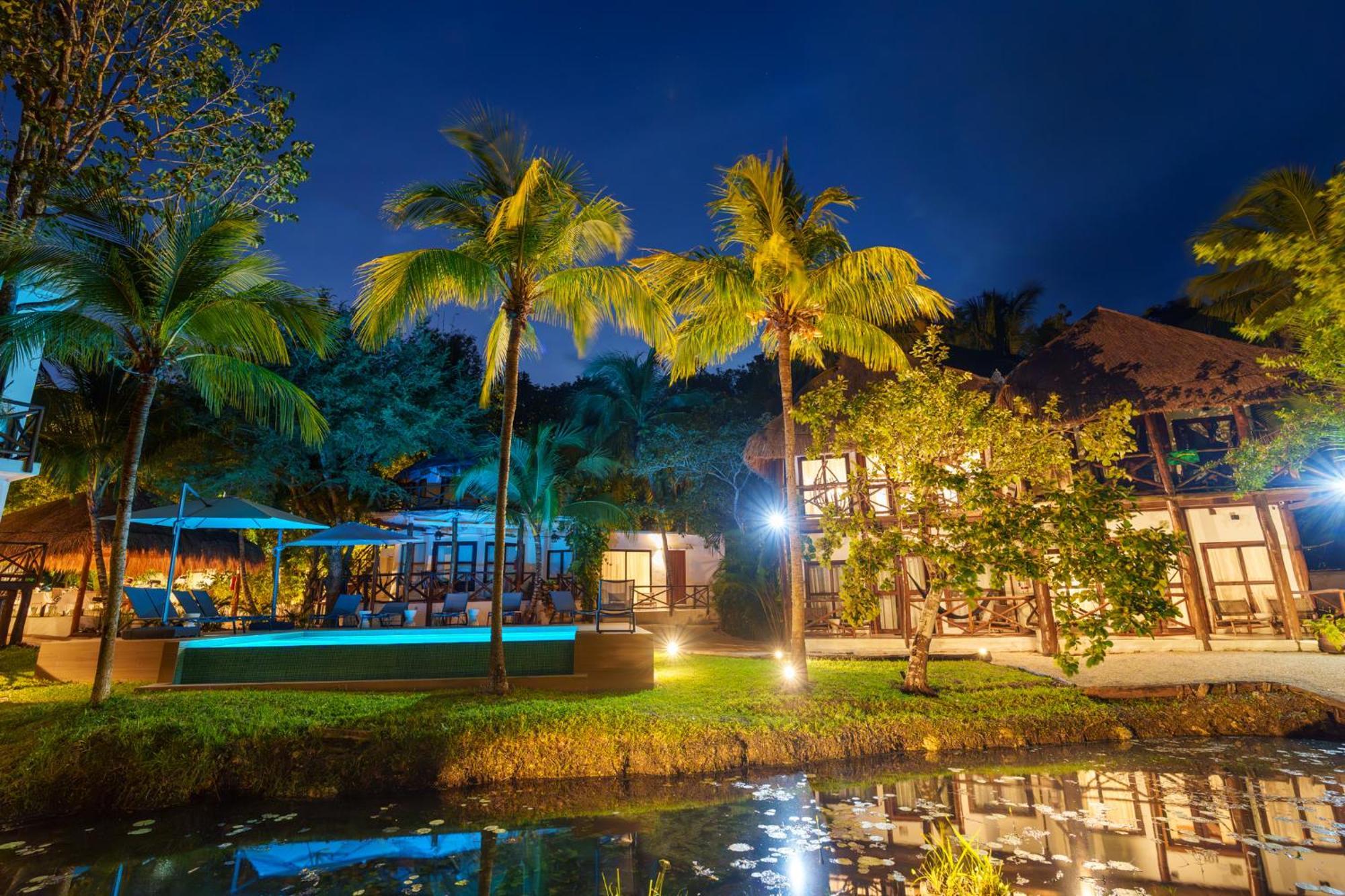 Azulea Bacalar Hotel & Spa - Lagoon Front (Adults Only) Exteriör bild