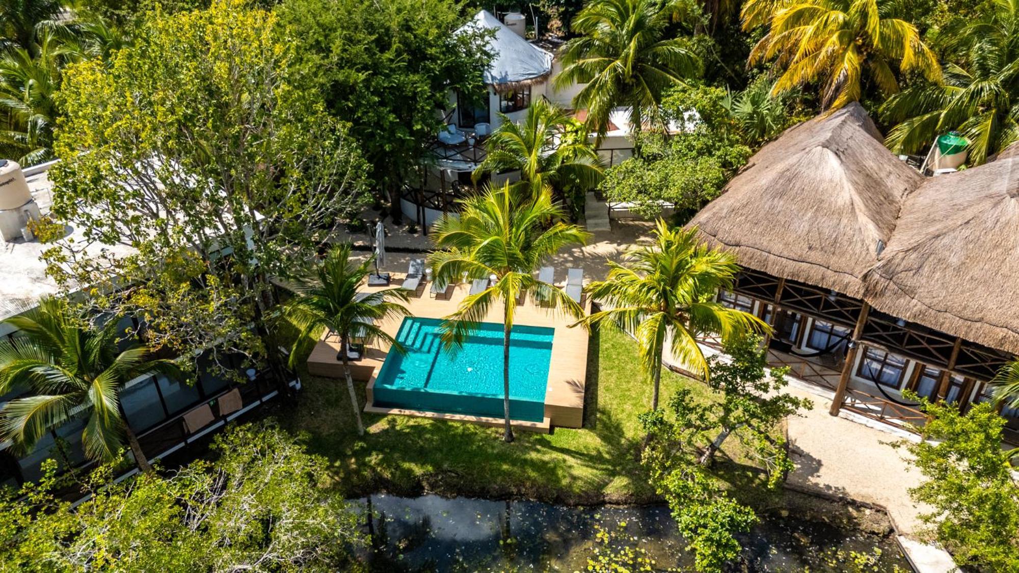 Azulea Bacalar Hotel & Spa - Lagoon Front (Adults Only) Exteriör bild