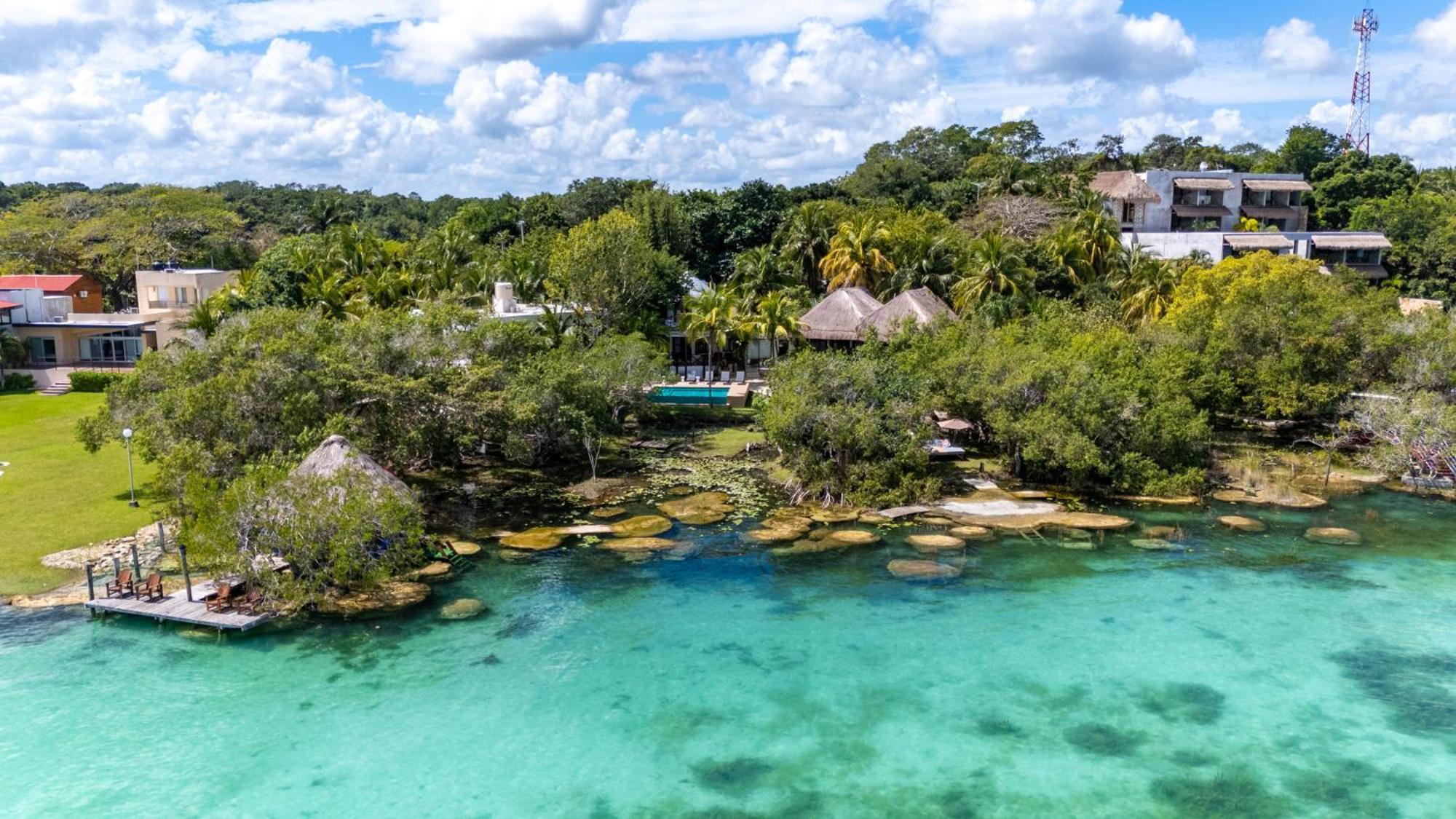 Azulea Bacalar Hotel & Spa - Lagoon Front (Adults Only) Exteriör bild